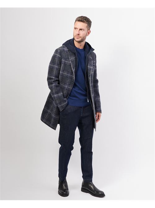 Manteau long Yes Zee en laine mélangée YES ZEE | O827-QJ002713